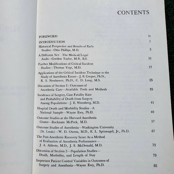 Health Care Delivery In Anesthesia Robert A Hirsh, MD George F Stickley Co 1980 - Picture 9 of 10
